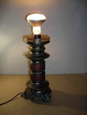 ANTICA LAMPADA DA TAVOLO IN BRONZO