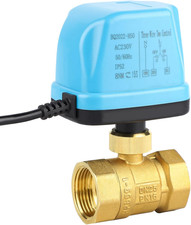 Elettrovalvola Valvola Motorizzata 2 Vie DN25 1 Pollici 230V Valvola a Sfera Ele