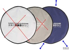 CONTENITORE BLU SACCA PER SALVAGENTE ANULARE CIAMBELLA NAUTICA BARCA GOMMONE