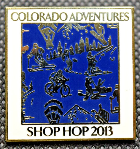 Colorado adventures sports pin - sports,