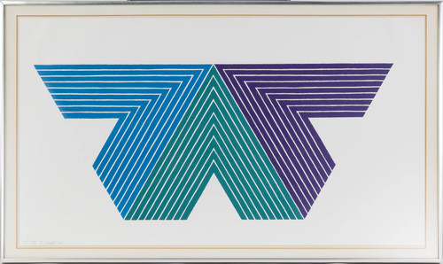 Frank stella black adder - black, 1968