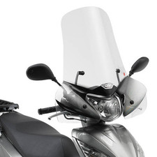 HONDA Vision 50-110 (11 > 20) PARABREZZA TRASPARENTE GIVI 308A Senza attacchi