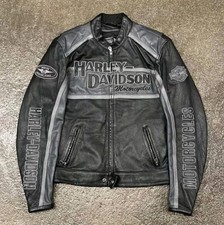 Giacca pelle moto Harley uomo