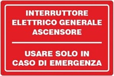 CARTELLO SEGNALETICO -