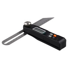 Goniometro elettronico scorrevole righello angolare digitale 1 pz