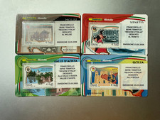 2008 Tessera Tessere Filateliche - Regioni Veneto Molise Sicilia Valle D'Aosta