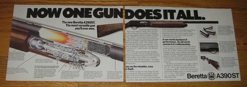 Pubblicità pistola beretta - pistola,