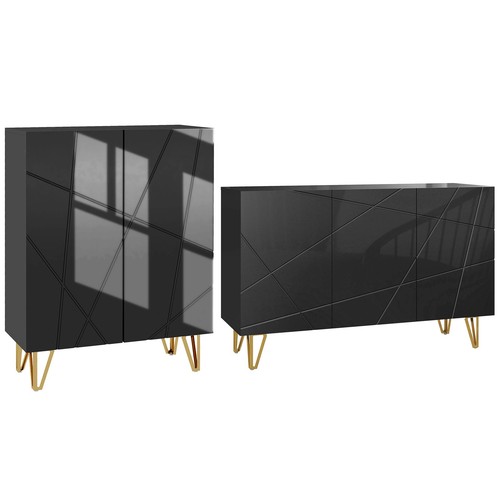 Homcom set credenza - homcom, e