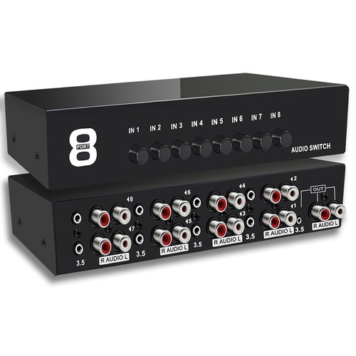 Selettore audio stereo - selettore,