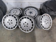 5 CERCHI ORIG. MERCEDES GULLIDECKEL R129 SL 8J x 16H2 ET34 1294010602 1294000102