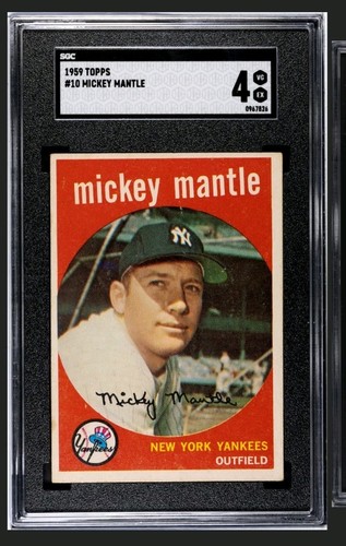 Mickey mantle 1959 - 1959, sgc