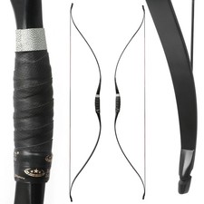 Tiro con l'arco 51" 20-50 libbre tradizionale arco ricurvo arco lungo equitazione caccia tiro