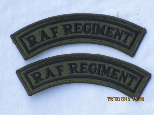 Scritta raf regiment - scritta,