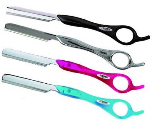 Rasoio feather argento - rasoio,
