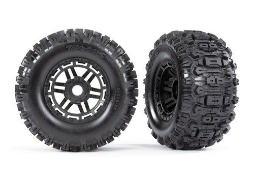 Traxxas 8973 gomme cerchi - traxxas, su
