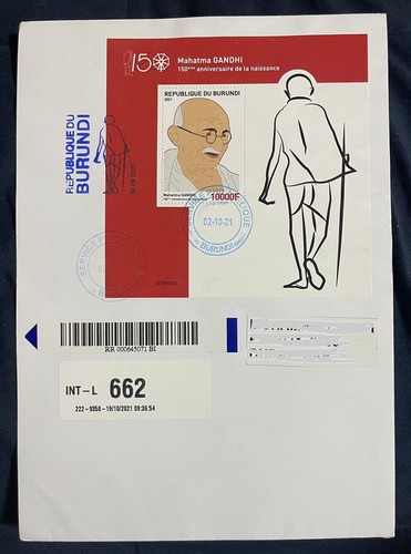 Burundi 2022 mahatma gandhi - mahatma,