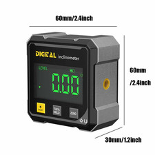 Misuratore Angolare Digitale Magnetico a 4 Lati Con Goniometro Elettronico Laser