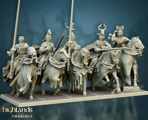 Grail knights pezzi incluso - grail, 8