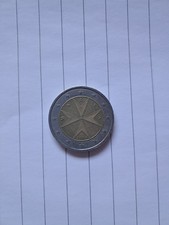 Moneta 2 euro Malta 2008 errore di conio rara rarissima
