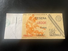 Cesena-Lecce biglietto/ticket