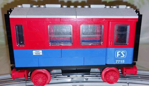 Lego 7715 ferrovia passeggeri - lego,