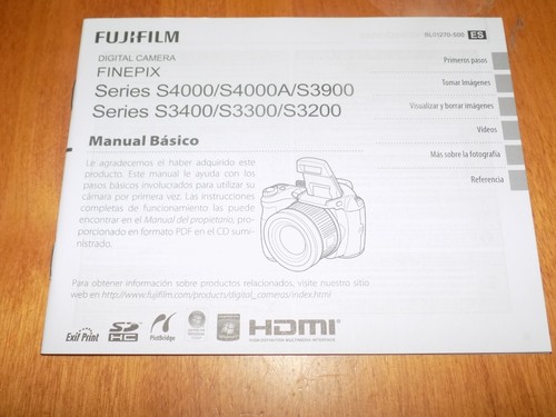 Fujifilm s4000 s3400 - s4000,
