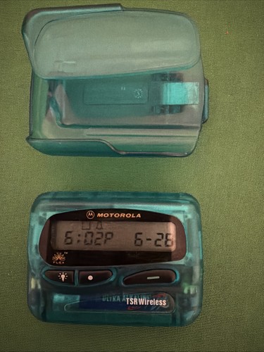 Motorola beeper pager auqa - motorola, a