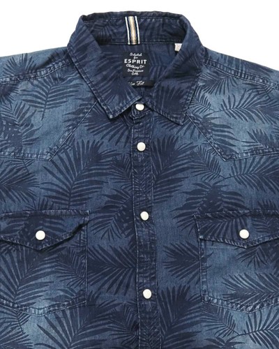 Esprit camicia jeans uomo