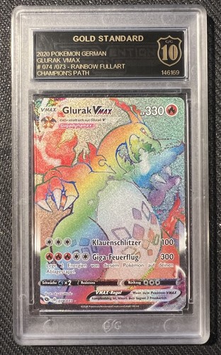 Pokémon glurak vmax - vmax, champions