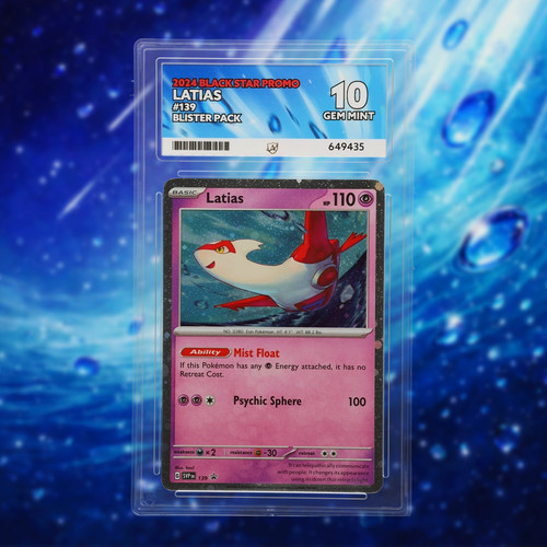 Ace latias 139 black - 139, star