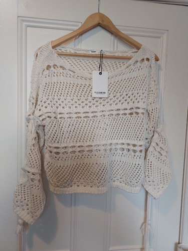 Top all uncinetto pull - top, all'uncinetto