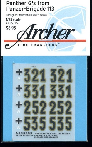 Mw22 archer 35335 - panther,