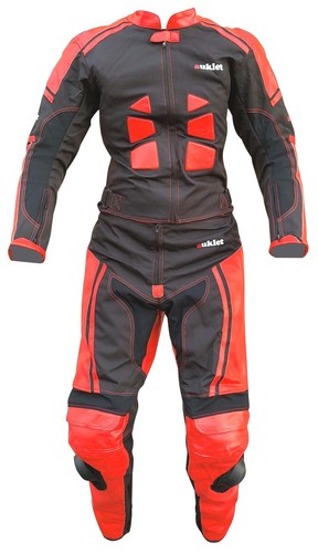 Tuta moto divisibile pelle - moto,