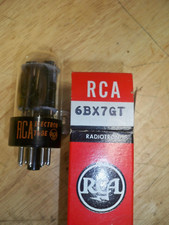 Tubo RCA 6BX7GT vintage