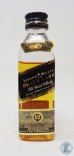 Miniature / Mignon Scotch Whisky JOHNNIE WALKER Black Label 12yo (Plastica) (b)