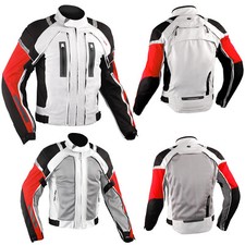 Giacca Moto Tessuto Cordura