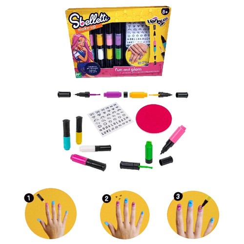Kit decoro unghie - unghie, con