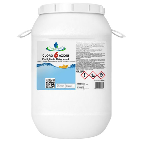 Acquaverde cloro azioni 25 - acquaverde,