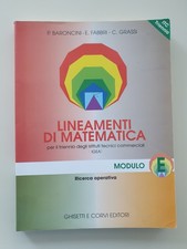 LINEAMENTI DI  MATEMATICA