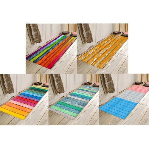 Tappeto rustico con assi - , di