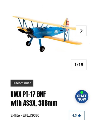 Nuovo umx bnf con as3x - umx,