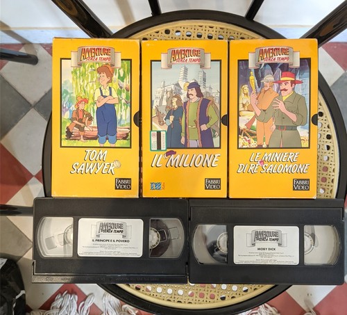 Lotto vhs avventure senza - avventure,