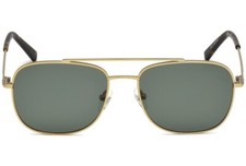 Occhiali da sole aviatore Timberland TB9122 32R oro lenti polarizzate montatura 55-17-145
