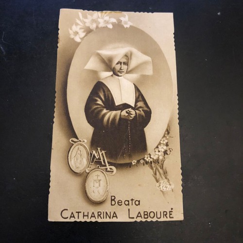 Antico santino beata catharina - antico,