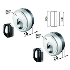 Defender Magnetico Mag Monolito Antiacido Mr500 - mm.69X85X20h. compatibile con 