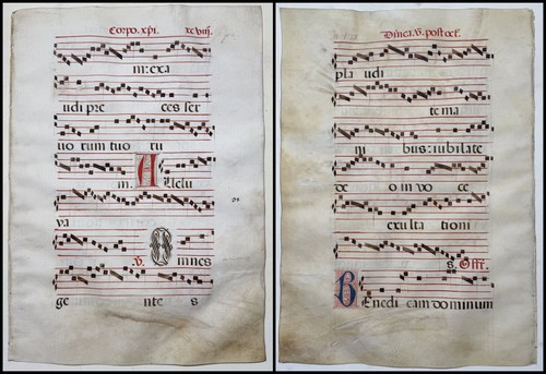Antifonario pergamena - antifonario,