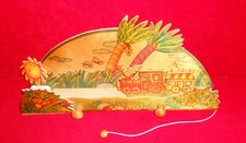 ATTACCAPANNI APPENDIABITI STANZETTA BAMBINI SEVI LEGNO CARILLON TRENINO SOLE