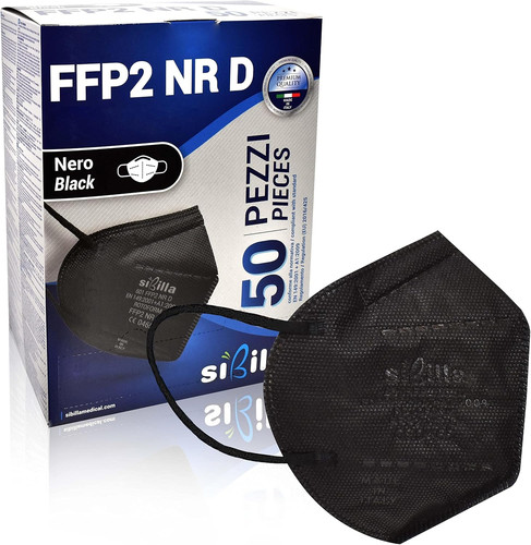 Pezzi mascherine ffp2 - pezzi, nere