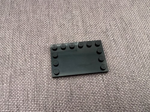 Lego black tile 6180 set - black, /