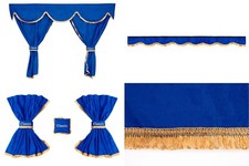 SET TENDE CABINA CLASSIC BLU PER SCANIA SERIE R / S DAL 2017 NEXT GEN TETTO ALTO